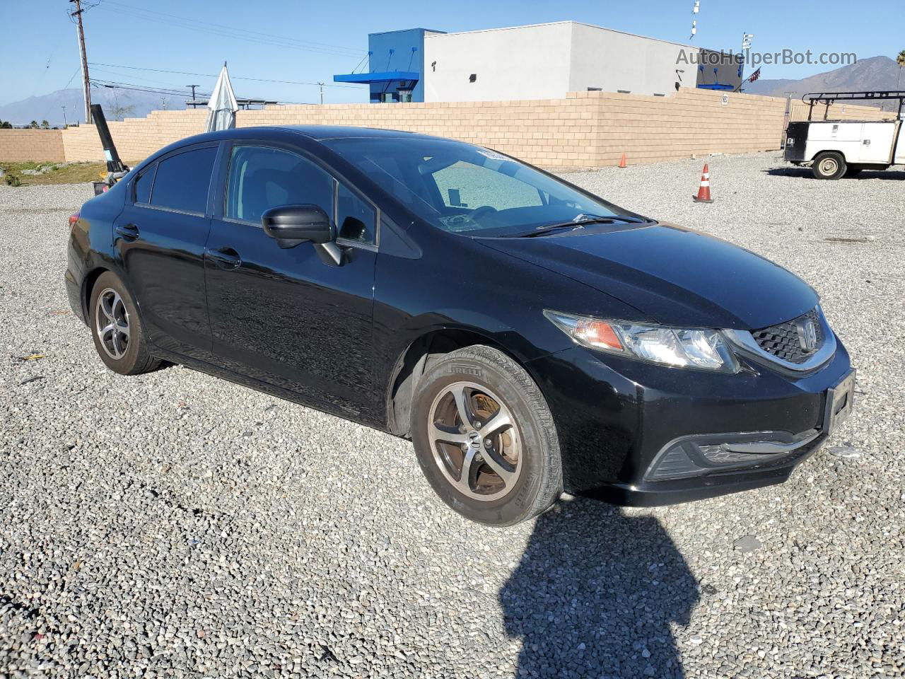 2015 Honda Civic Se Black vin: 19XFB2F71FE249038