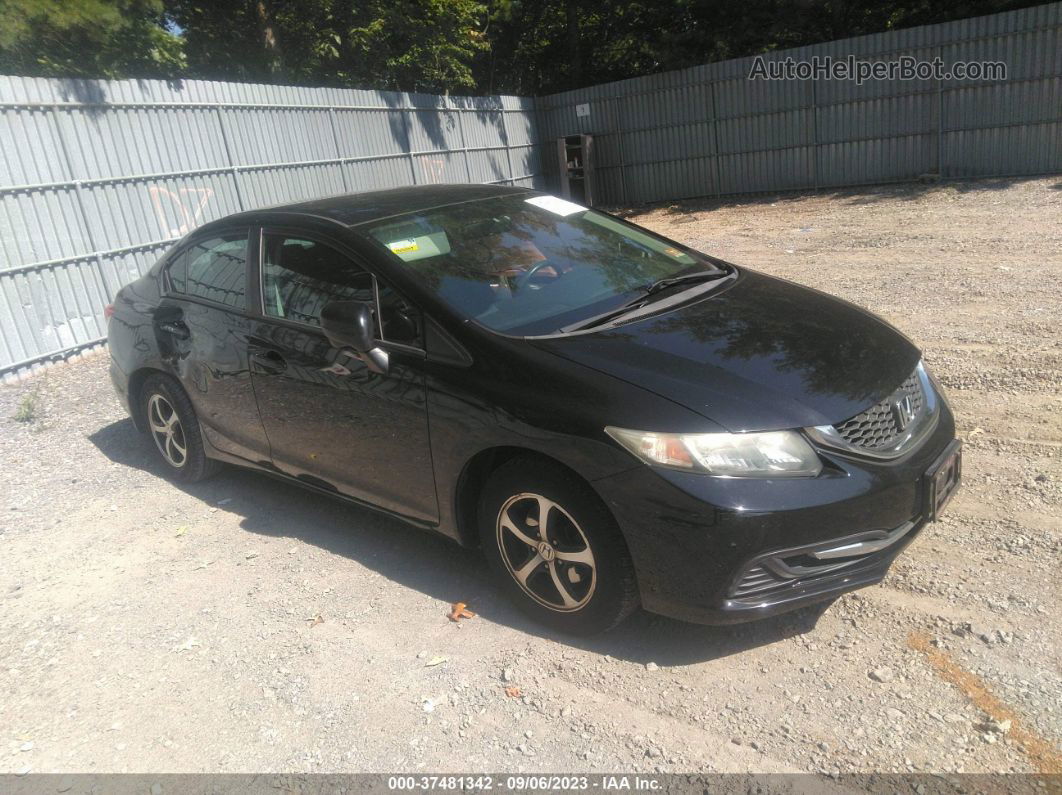 2015 Honda Civic Sedan Se Black vin: 19XFB2F73FE282249