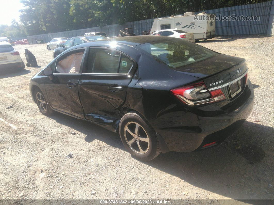 2015 Honda Civic Sedan Se Black vin: 19XFB2F73FE282249