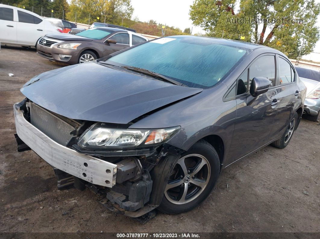 2015 Honda Civic Se Gray vin: 19XFB2F76FE108191