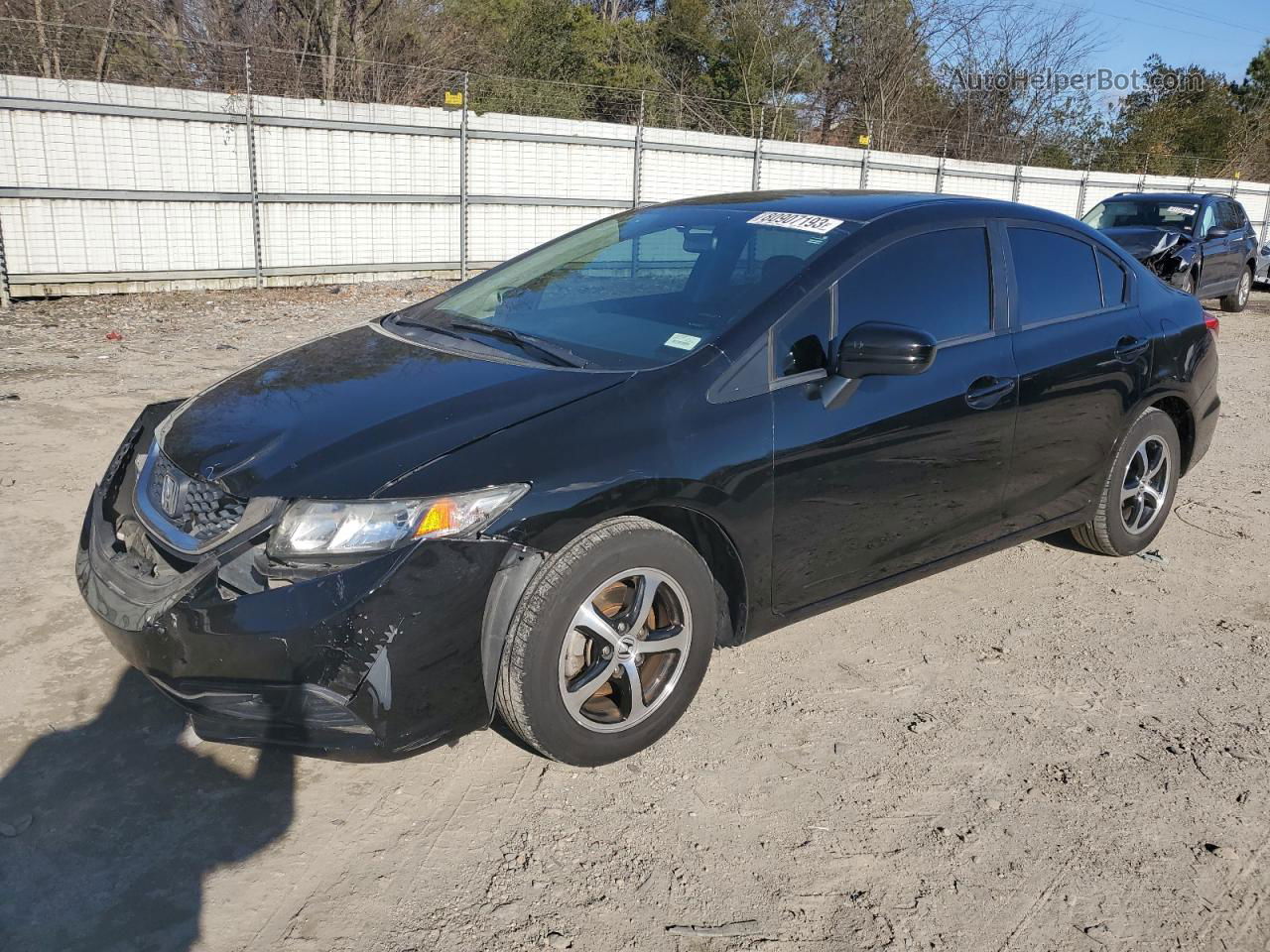 2015 Honda Civic Se Black vin: 19XFB2F76FE268815