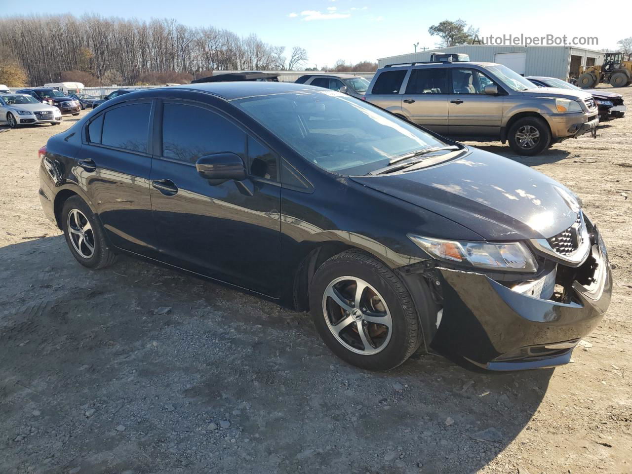 2015 Honda Civic Se Black vin: 19XFB2F76FE268815