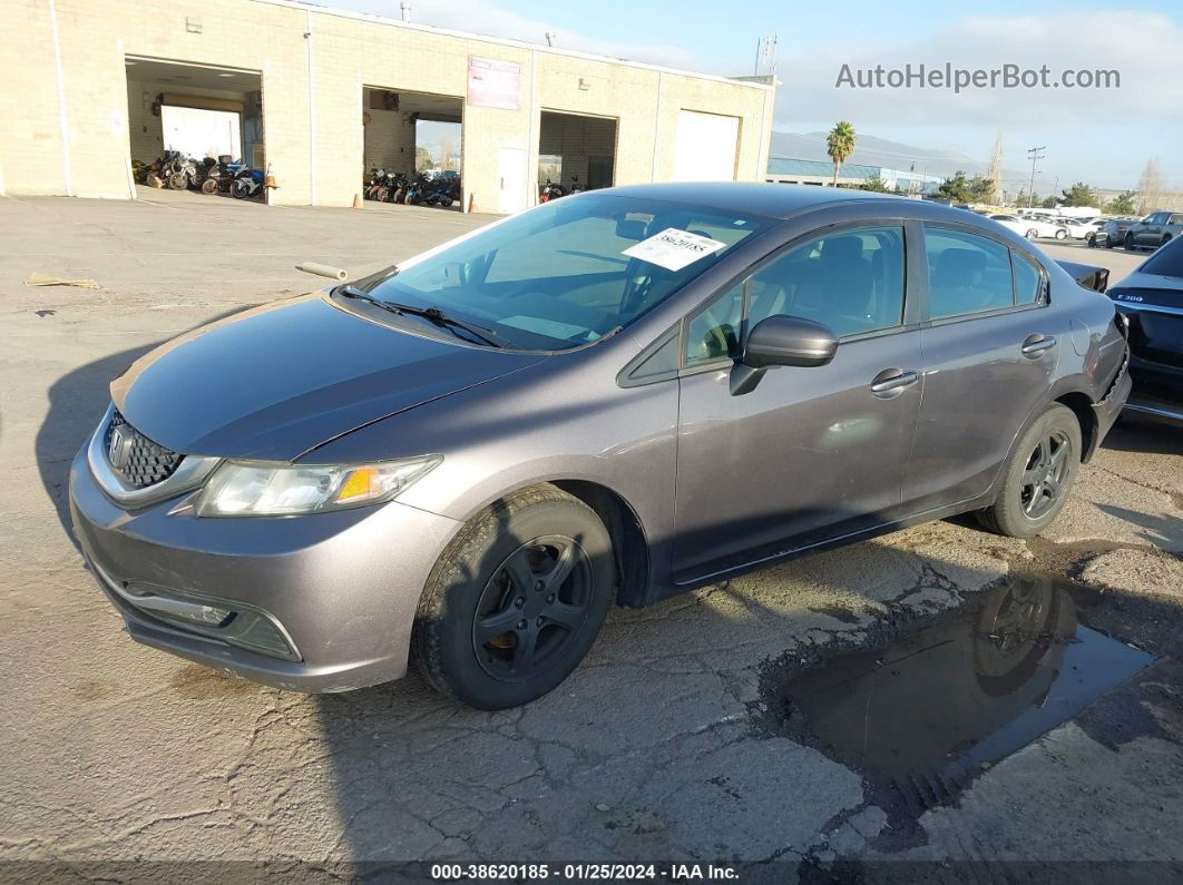 2015 Honda Civic Se Серый vin: 19XFB2F77FE118289