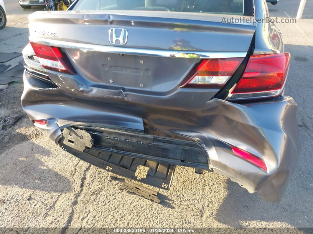 2015 Honda Civic Se Серый vin: 19XFB2F77FE118289