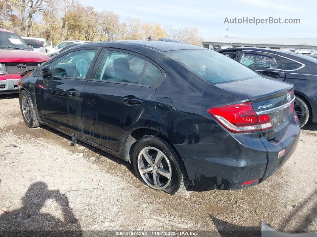 2015 Honda Civic Se Black vin: 19XFB2F79FE018727