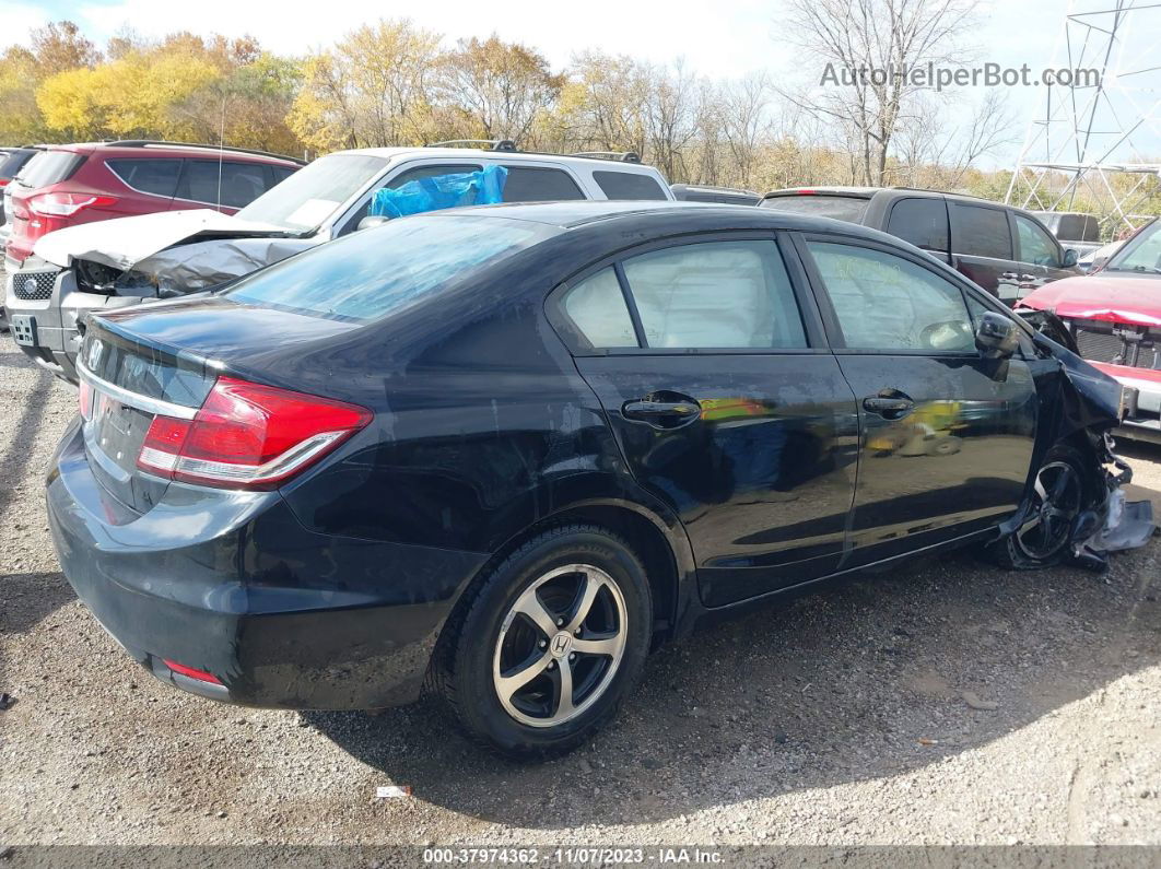 2015 Honda Civic Se Black vin: 19XFB2F79FE018727