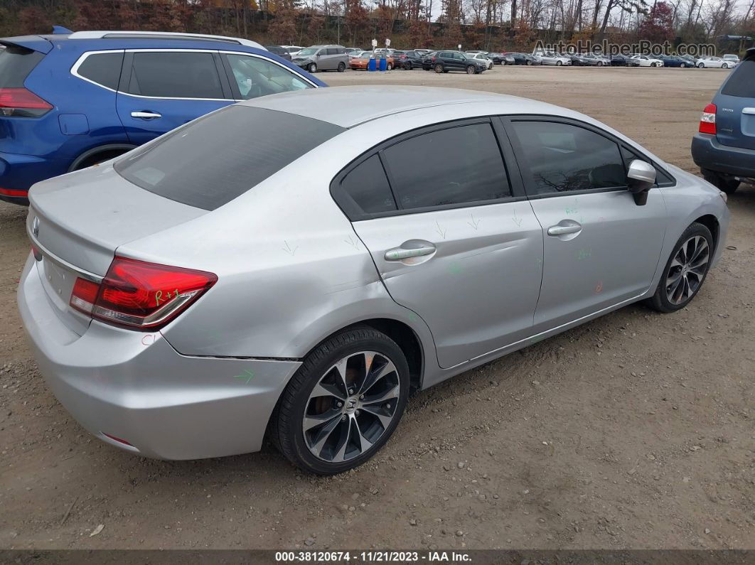 2015 Honda Civic Se Silver vin: 19XFB2F7XFE209850