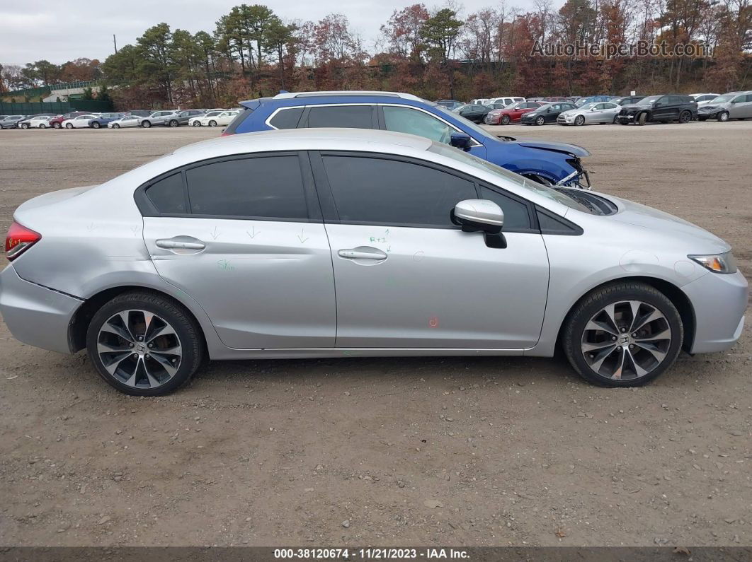 2015 Honda Civic Se Silver vin: 19XFB2F7XFE209850