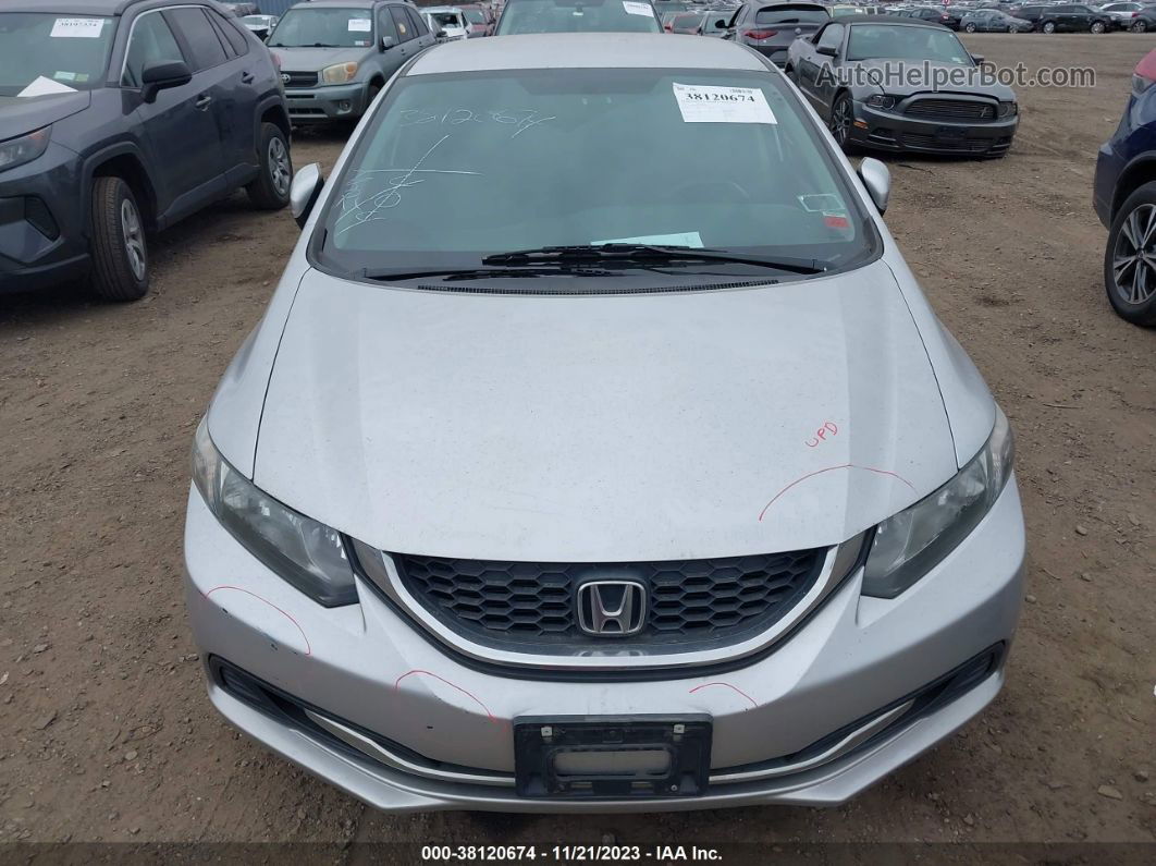 2015 Honda Civic Se Silver vin: 19XFB2F7XFE209850