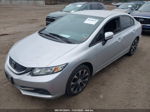 2015 Honda Civic Se Silver vin: 19XFB2F7XFE209850