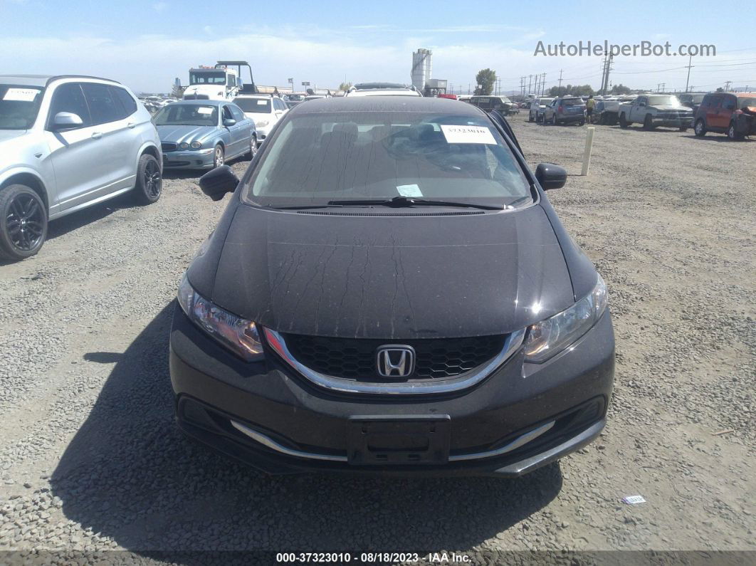 2015 Honda Civic Sedan Se Black vin: 19XFB2F7XFE267229