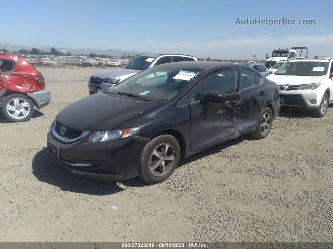 2015 Honda Civic Sedan Se Black vin: 19XFB2F7XFE267229