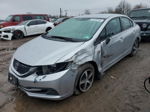 2015 Honda Civic Se Silver vin: 19XFB2F7XFE700435