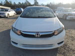 2012 Honda Civic Ex Белый vin: 19XFB2F80CE081297