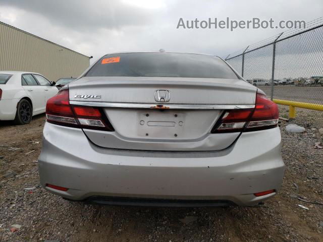 2013 Honda Civic Ex Silver vin: 19XFB2F80DE055171