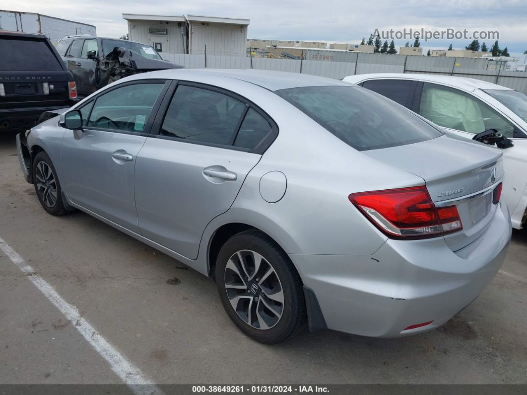 2013 Honda Civic Ex Silver vin: 19XFB2F80DE254110