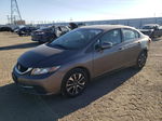 2013 Honda Civic Ex Brown vin: 19XFB2F80DE286877