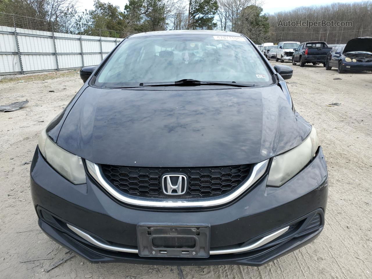 2014 Honda Civic Ex Black vin: 19XFB2F80EE004061