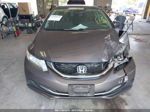 2014 Honda Civic Sedan Ex Gray vin: 19XFB2F80EE025167