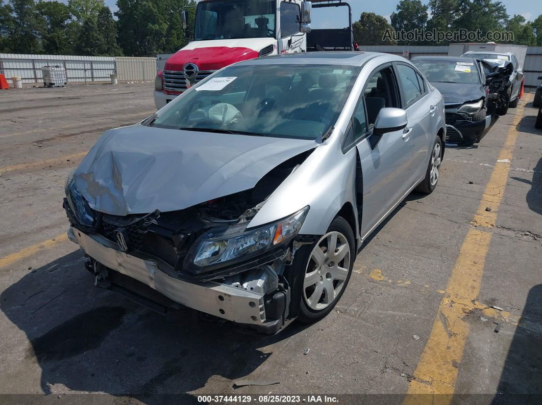 2014 Honda Civic Sedan Ex Silver vin: 19XFB2F80EE057391