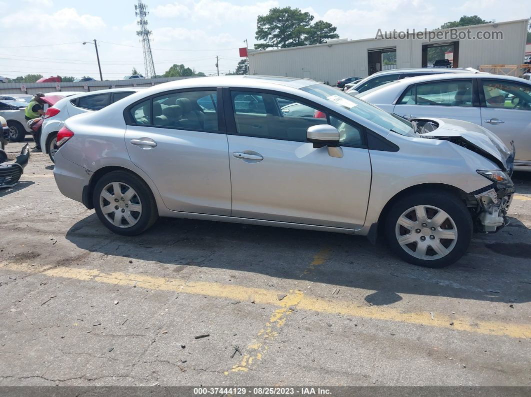 2014 Honda Civic Sedan Ex Silver vin: 19XFB2F80EE057391