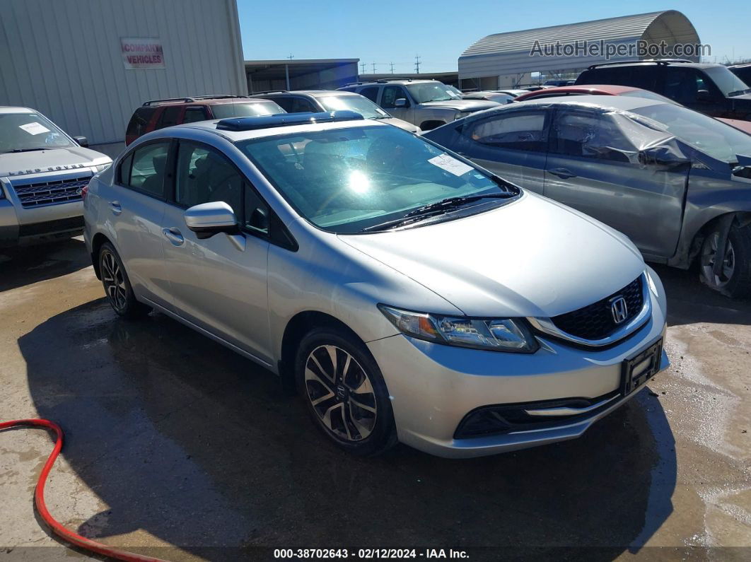 2014 Honda Civic Ex Silver vin: 19XFB2F80EE086194