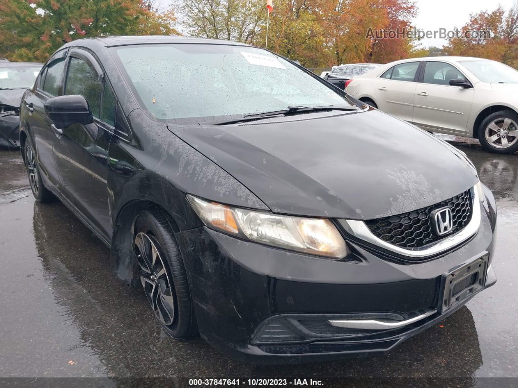 2014 Honda Civic Sedan Ex Black vin: 19XFB2F80EE241441