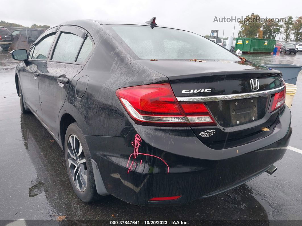 2014 Honda Civic Sedan Ex Black vin: 19XFB2F80EE241441