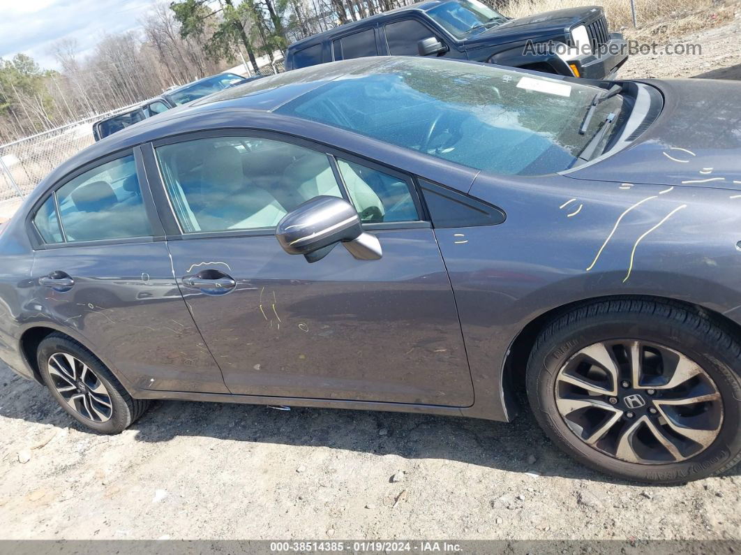 2014 Honda Civic Ex Gray vin: 19XFB2F80EE249846