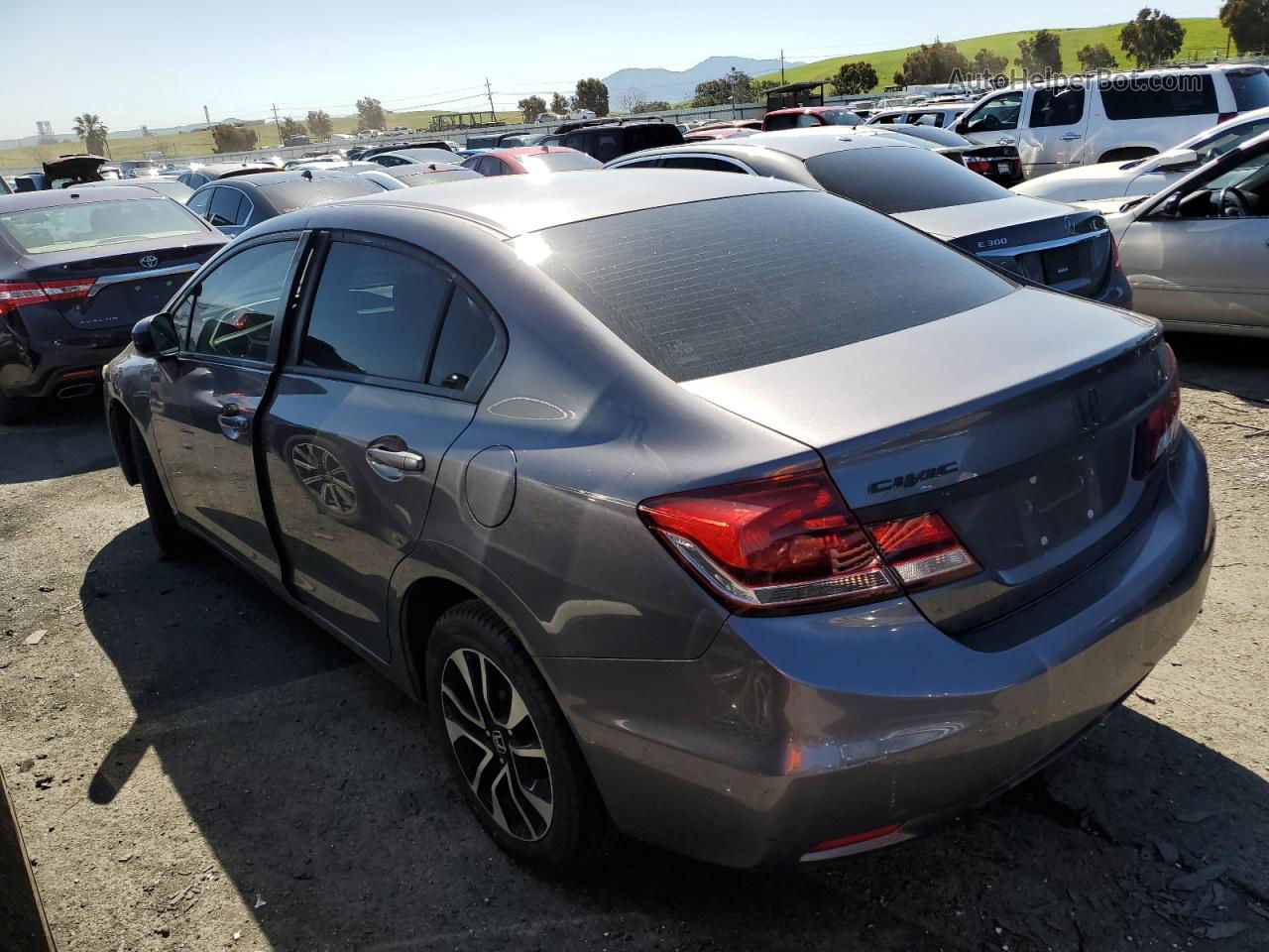 2014 Honda Civic Ex Gray vin: 19XFB2F80EE272687