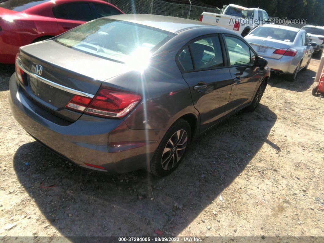 2015 Honda Civic Ex Gray vin: 19XFB2F80FE075150