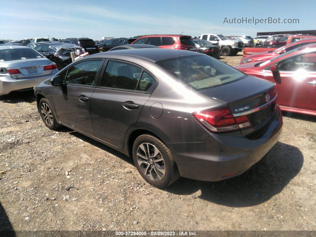 2015 Honda Civic Ex Gray vin: 19XFB2F80FE075150