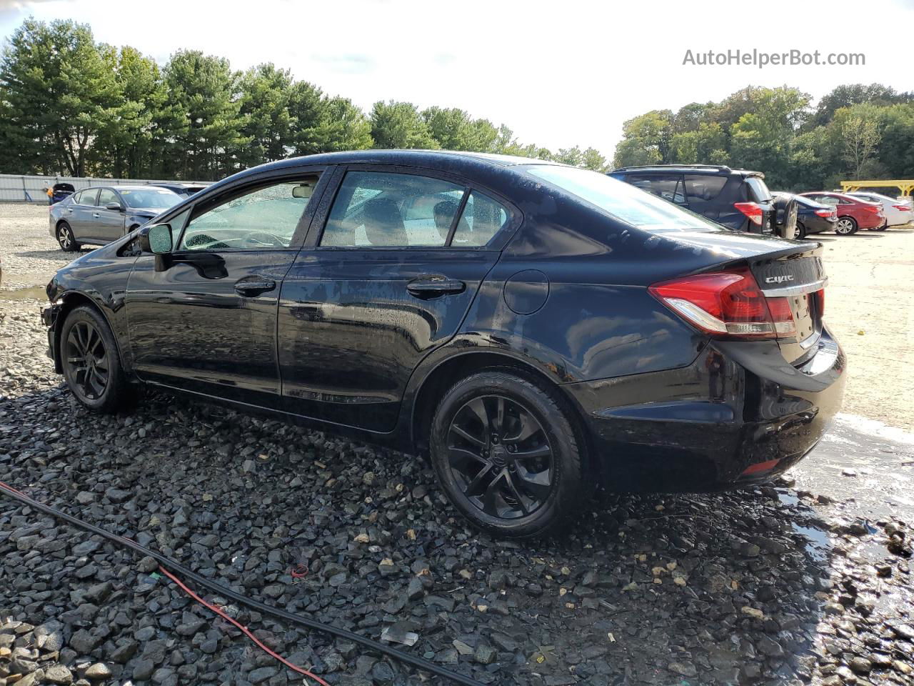 2015 Honda Civic Ex Black vin: 19XFB2F80FE200843