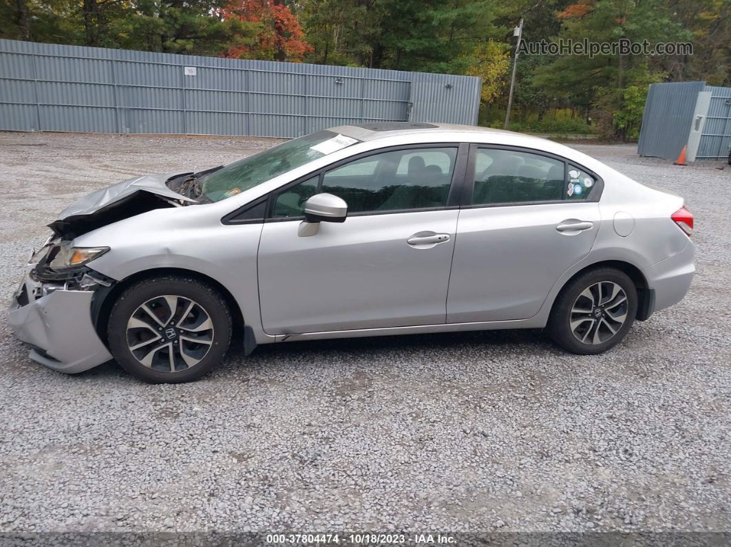 2015 Honda Civic Sedan Ex Silver vin: 19XFB2F80FE212149