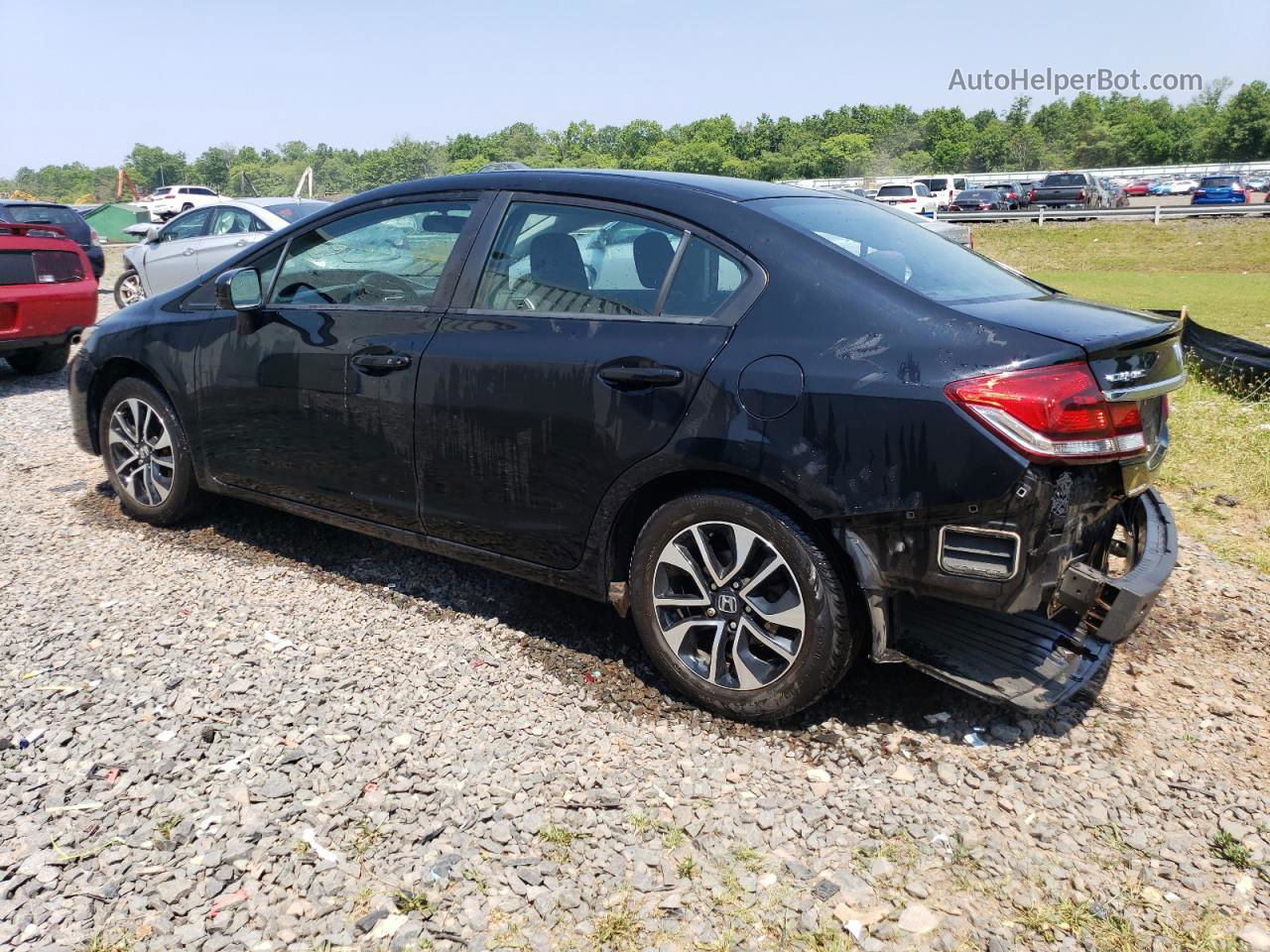 2015 Honda Civic Ex Black vin: 19XFB2F80FE230506