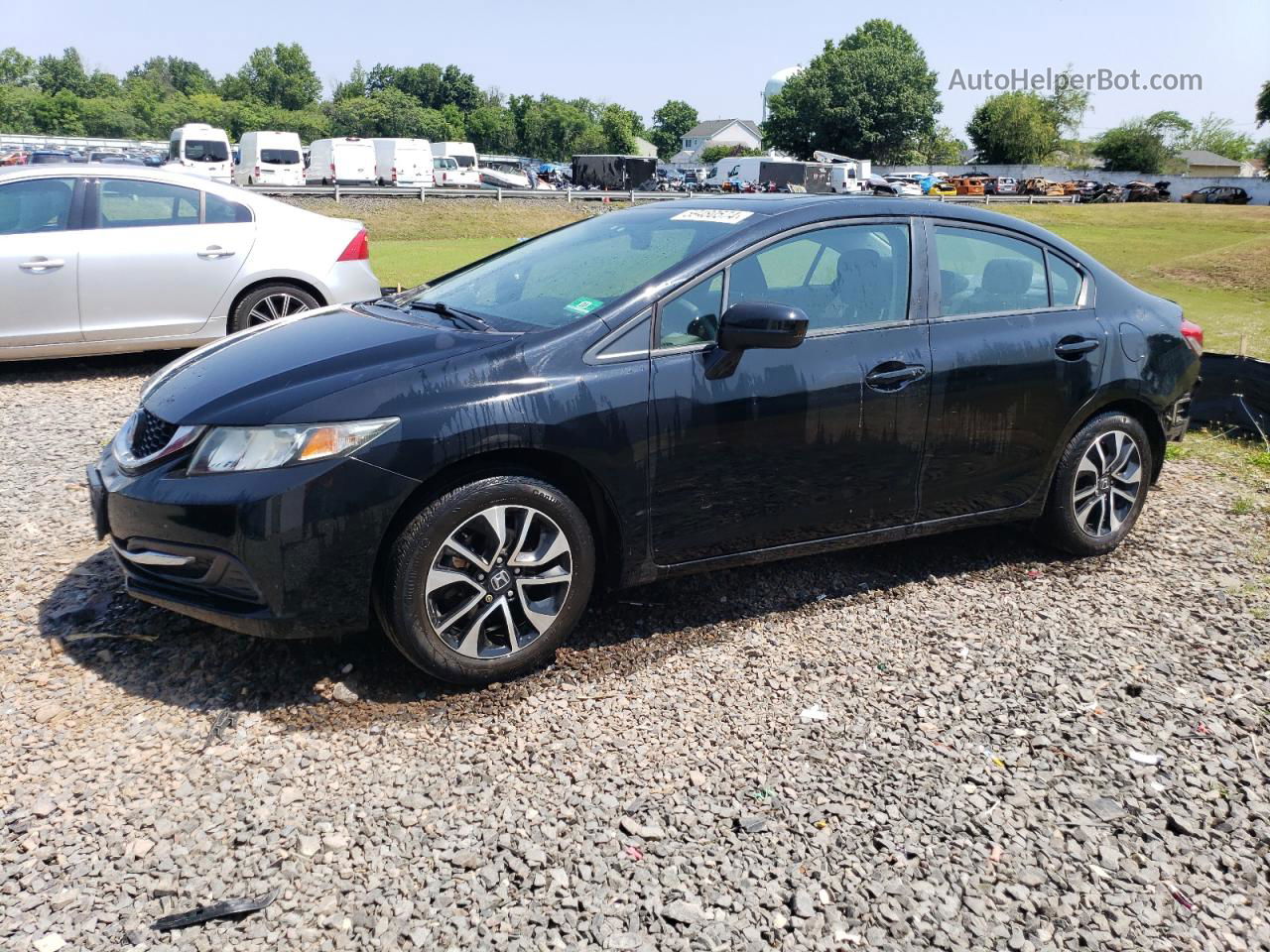 2015 Honda Civic Ex Black vin: 19XFB2F80FE230506