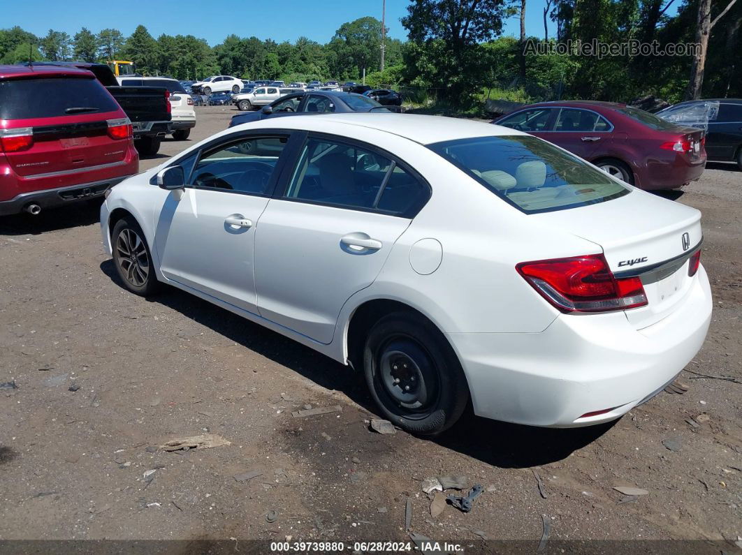 2015 Honda Civic Ex White vin: 19XFB2F80FE231512