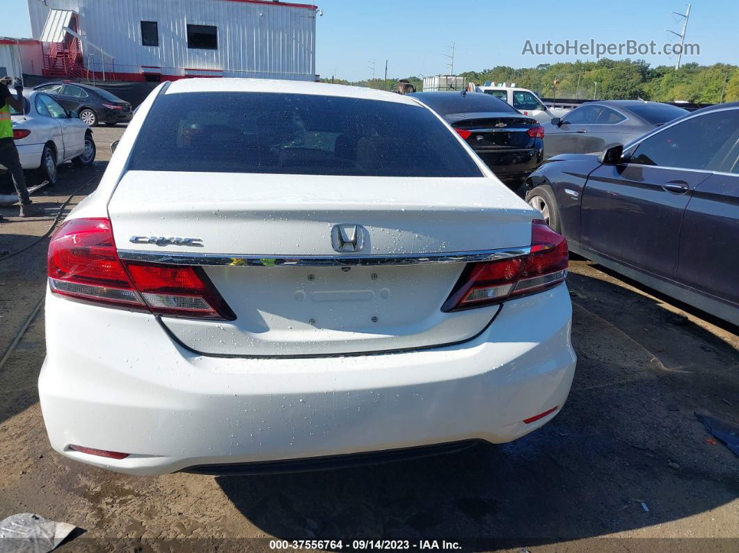 2015 Honda Civic Ex White vin: 19XFB2F80FE250805