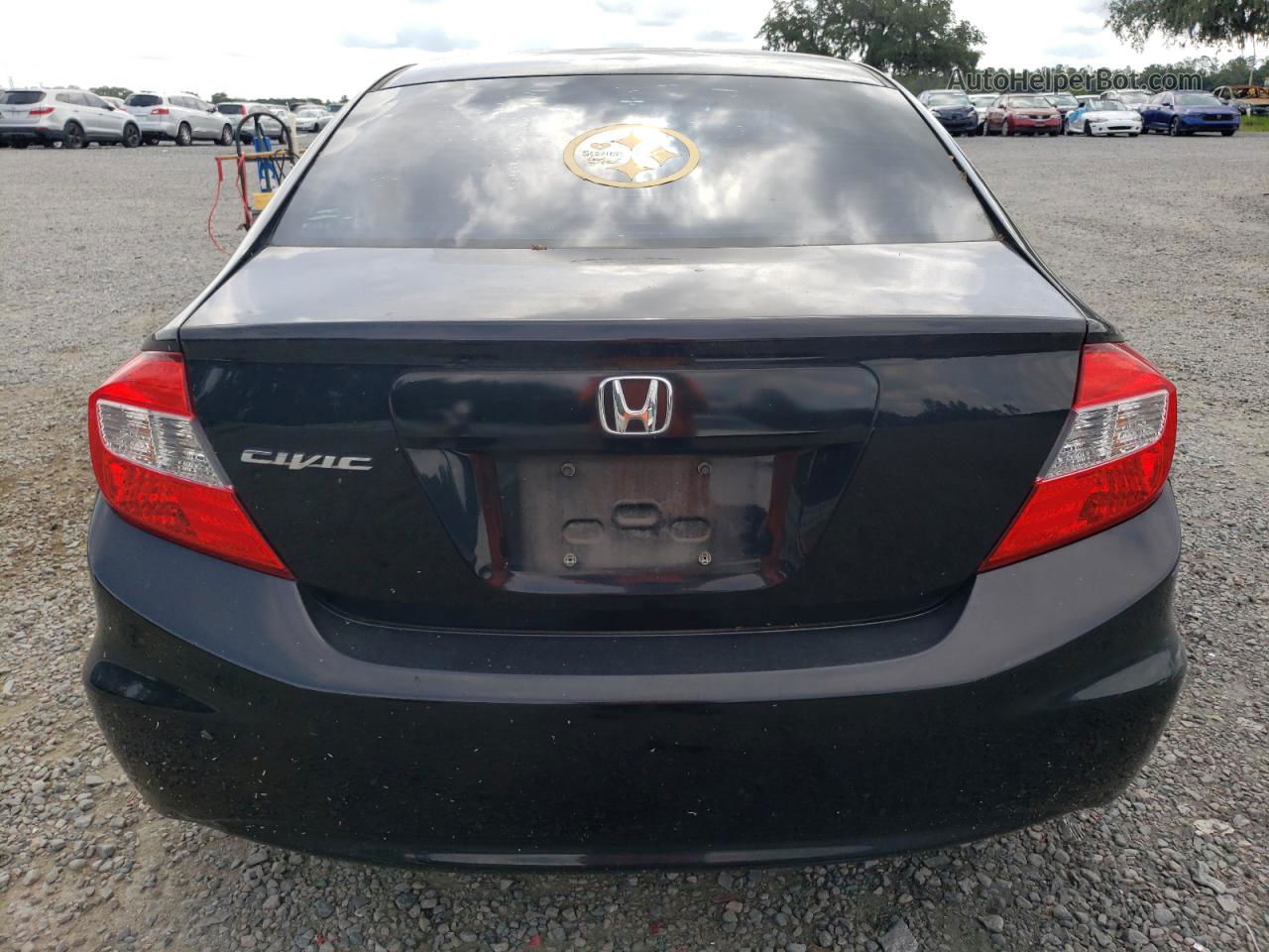 2012 Honda Civic Ex Black vin: 19XFB2F81CE024574