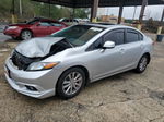 2012 Honda Civic Ex Silver vin: 19XFB2F81CE103260