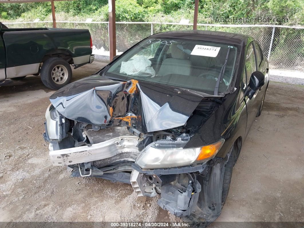 2012 Honda Civic Ex Black vin: 19XFB2F81CE109107