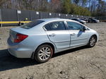 2012 Honda Civic Ex Blue vin: 19XFB2F81CE335860