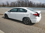 2013 Honda Civic Ex White vin: 19XFB2F81DE078880