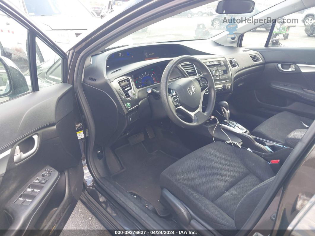 2013 Honda Civic Ex Черный vin: 19XFB2F81DE213128