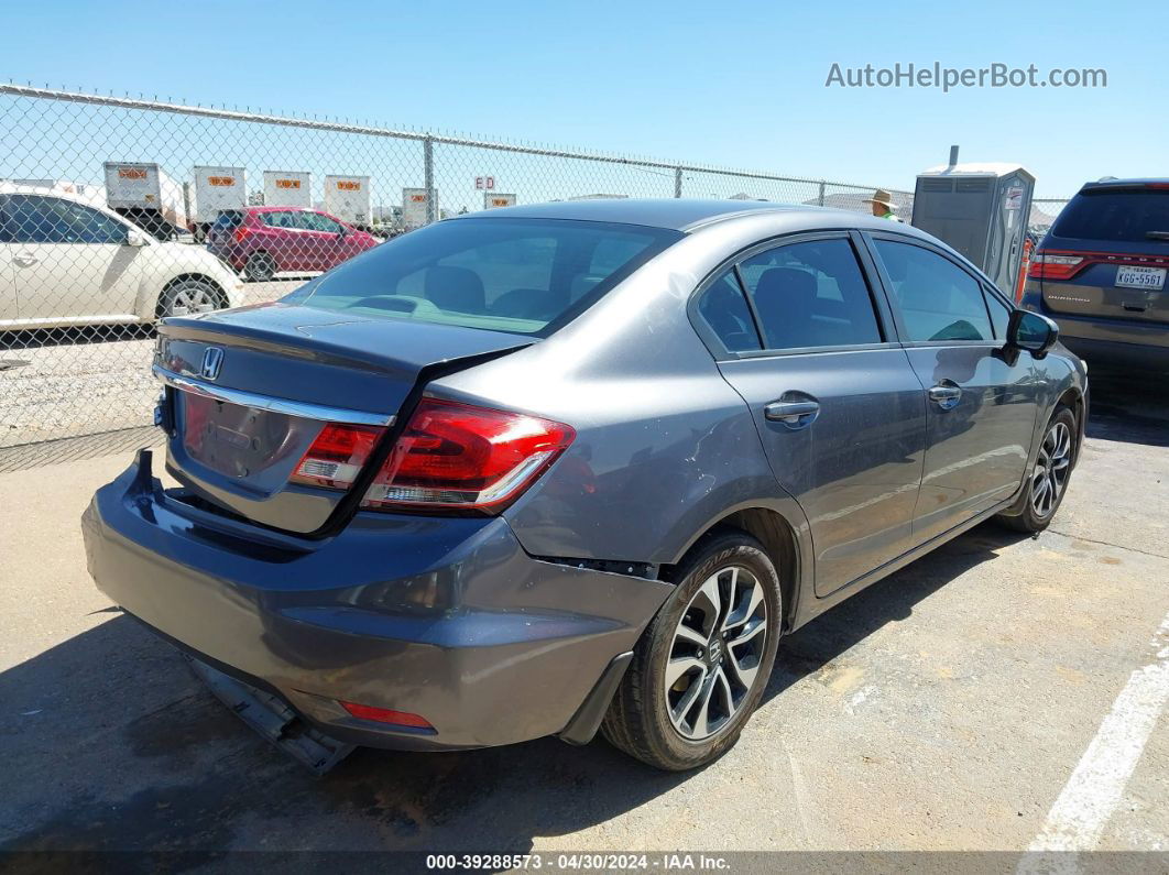 2014 Honda Civic Ex Gray vin: 19XFB2F81EE014744