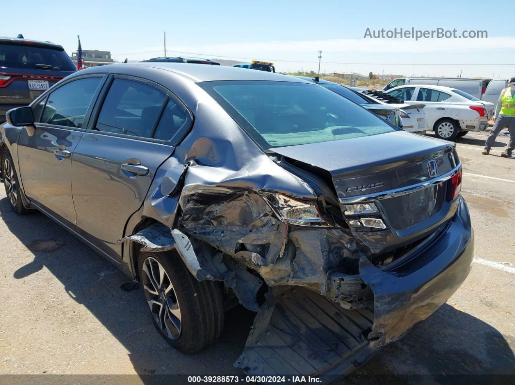 2014 Honda Civic Ex Gray vin: 19XFB2F81EE014744