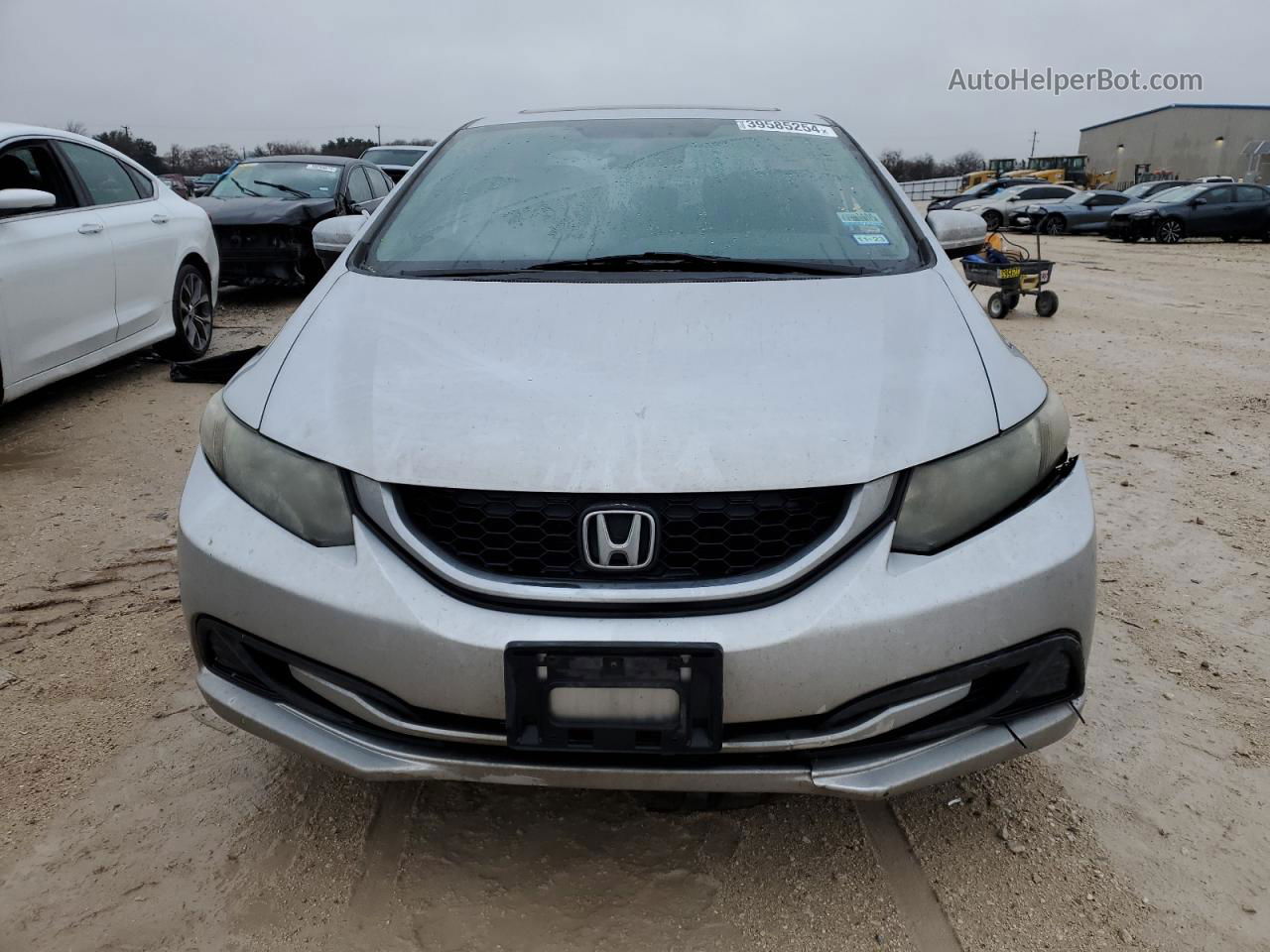 2014 Honda Civic Ex Серебряный vin: 19XFB2F81EE067489