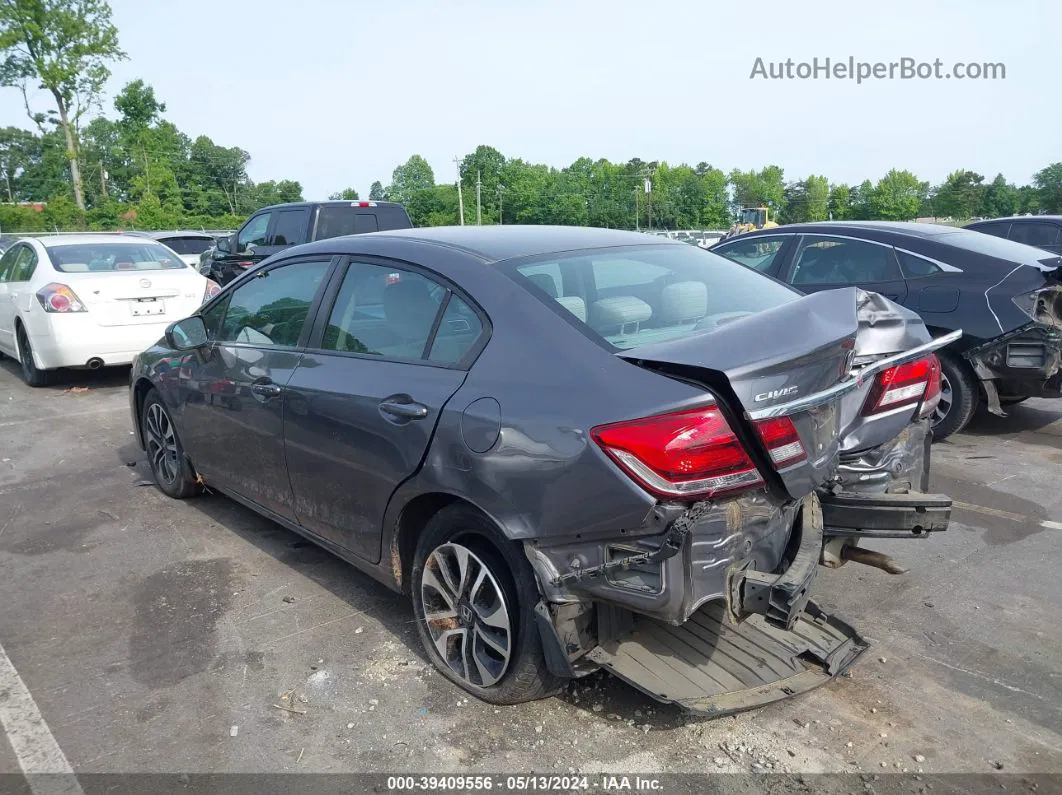 2014 Honda Civic Ex Gray vin: 19XFB2F81EE073390