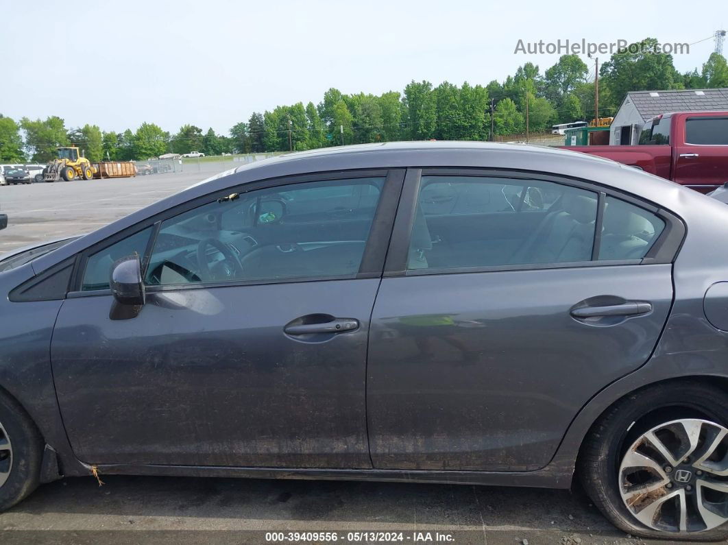 2014 Honda Civic Ex Gray vin: 19XFB2F81EE073390