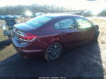 2014 Honda Civic Ex Burgundy vin: 19XFB2F81EE258278